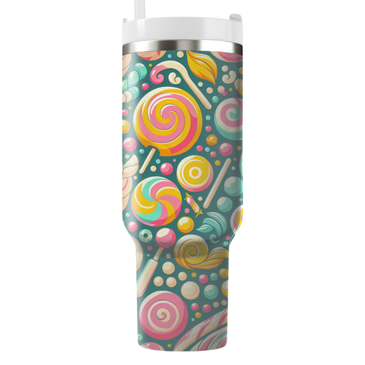 Vintage 80s Candy Swirl  Tumblers For Gifts