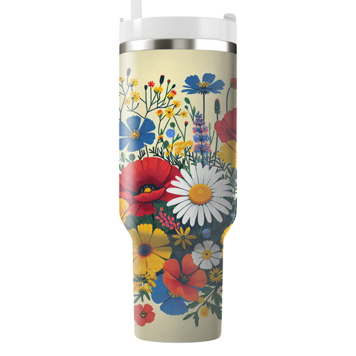 Wildflower Meadow Bliss  Custom Tumblers