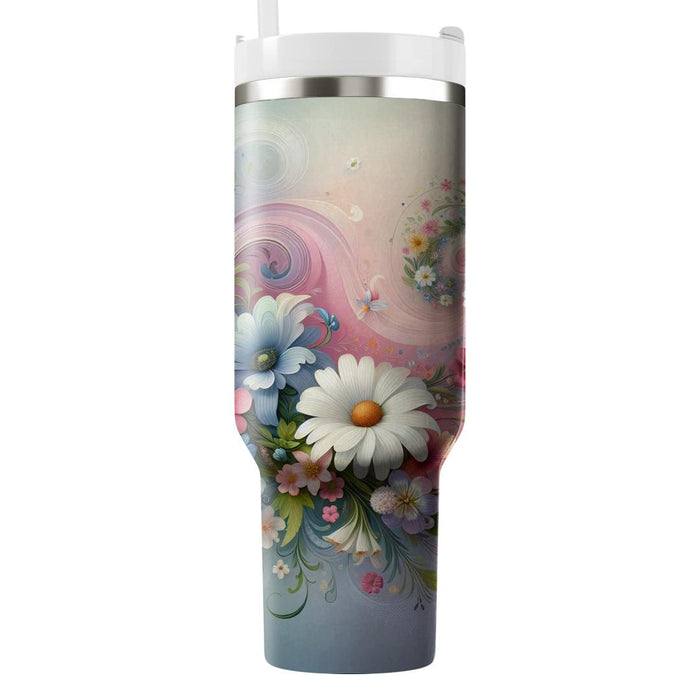 Spring Petal Rain  Decorative Tumblers