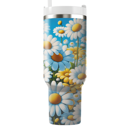 Daisy Field Delight  Custom Tumblers