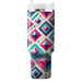 Vibrant Diamond Shape  Tumblers With Lids