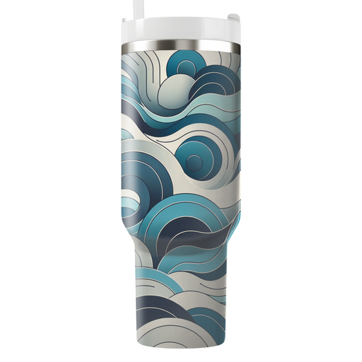 Abstract Waves  Custom Tumblers