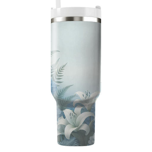 Serenity In Bloom  Tumblers With Lids