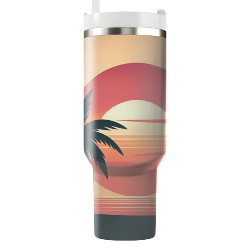 Tropical Sunset  Tumbler Cups