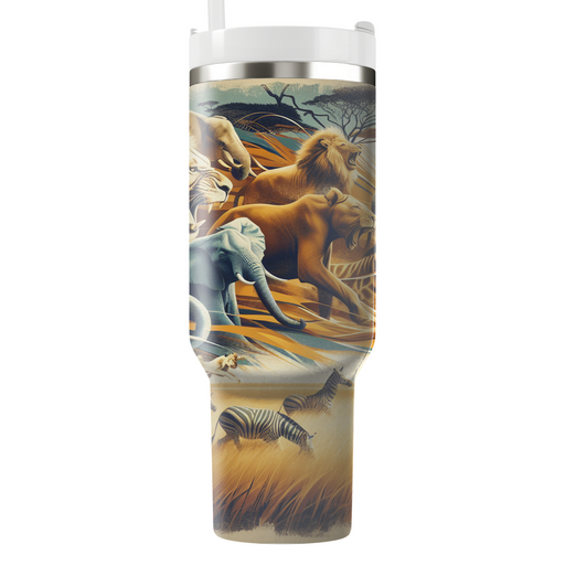 Wild Safari Adventure  Personalized Tumblers