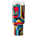 Bold Color Stripes  Tumblers With Lids