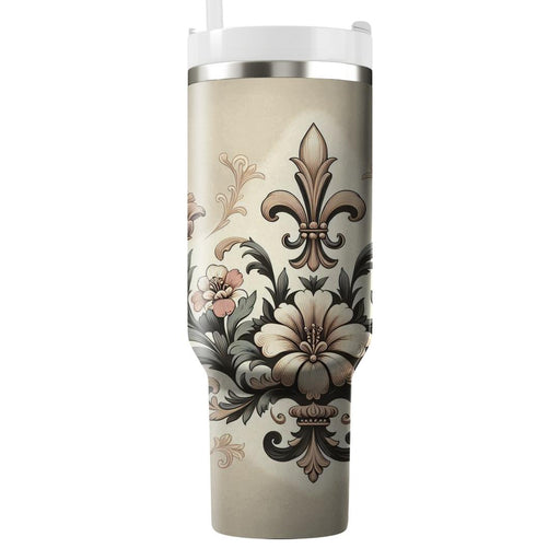 Fleur De Lis Charm  Tumbler Cups