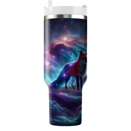 Galactic Fox Nebula  Decorative Tumblers