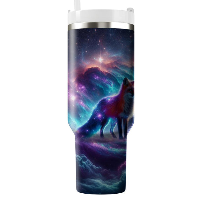 Galactic Fox Nebula  Decorative Tumblers