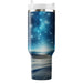 Winter's Blue Night  Travel Tumblers