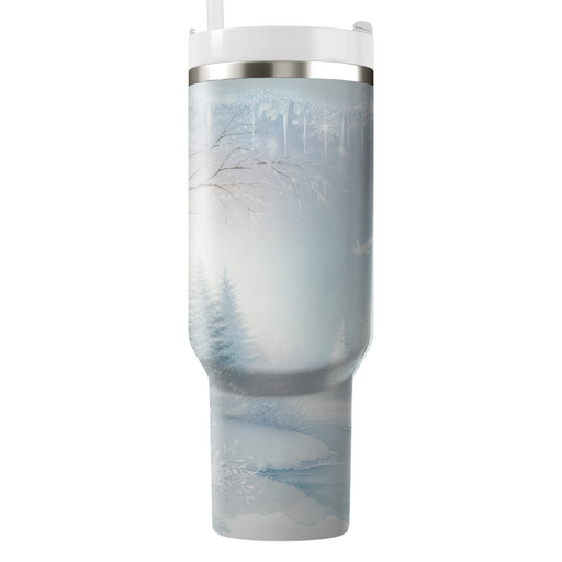 Winter Ice Wonderland  Personalized Tumblers