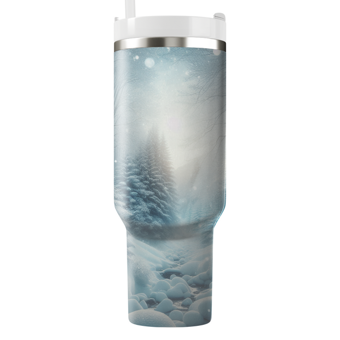 Winter Wonderland Forest  Personalized Tumblers