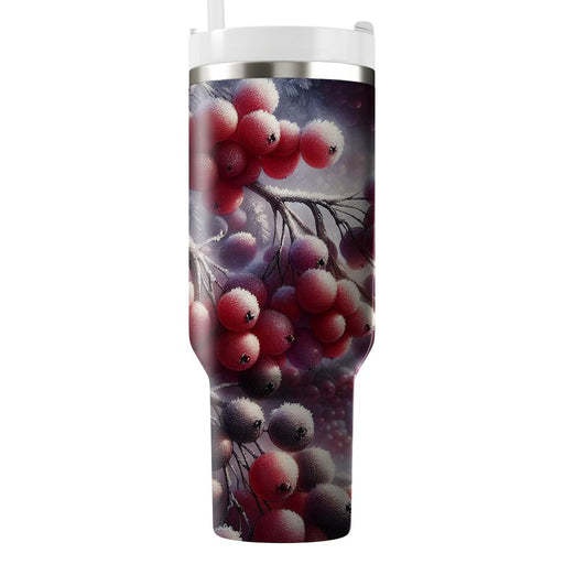 Winter Berry Frost  Custom Tumblers