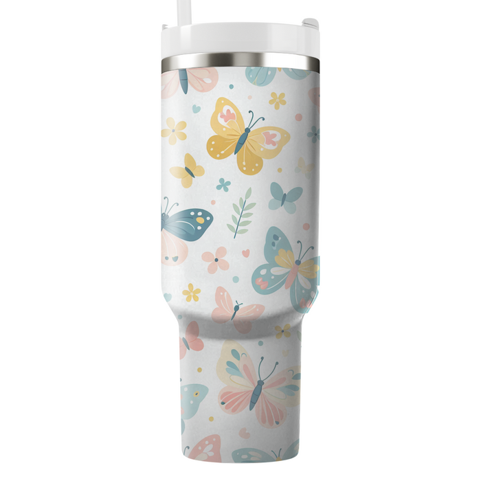 Charming Whimsical Butterflies  Unique Tumblers