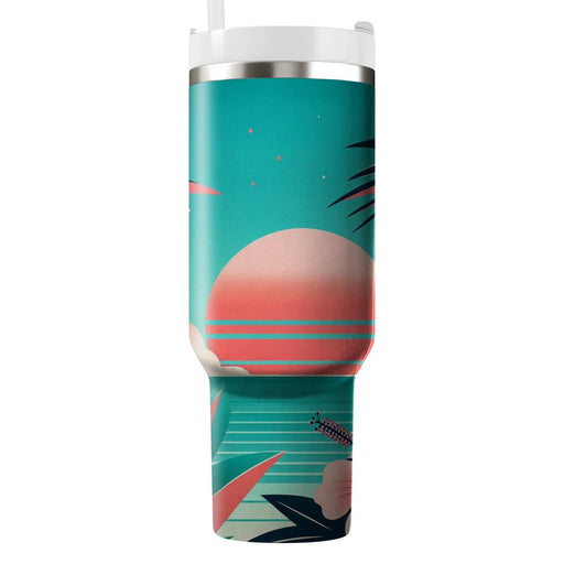 Miami Vice Tropical  Insulated Tumblers