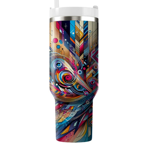 Abstract Energy  Travel Tumblers