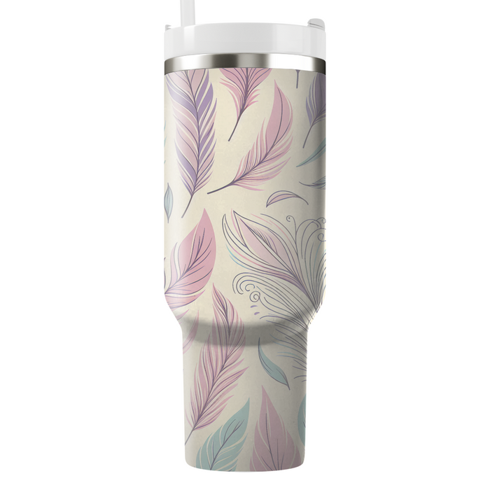 Boho Chic Feather Dreams  Custom Tumblers