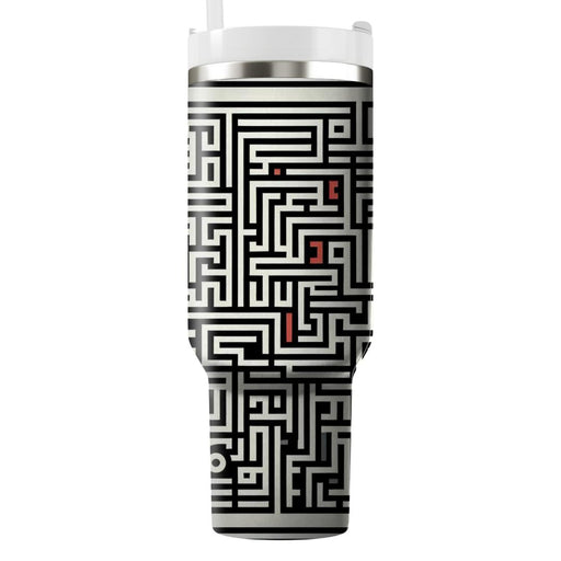 Abstract Maze  Insulated Tumblers