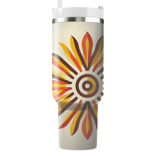 Spiral Sunburst  Custom Tumblers