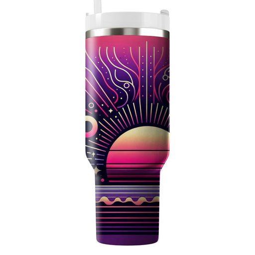 Neon Sunrise  Insulated Tumblers