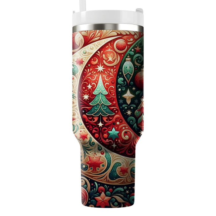 Fusion Of Cultures - Eid And Christmas  Unique Tumblers