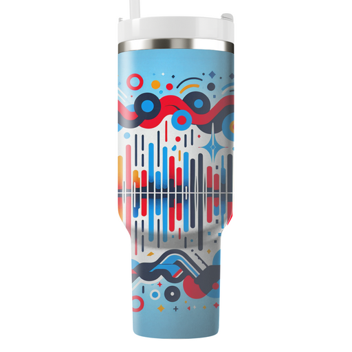 Sonic Sound Waves Travel Tumblers