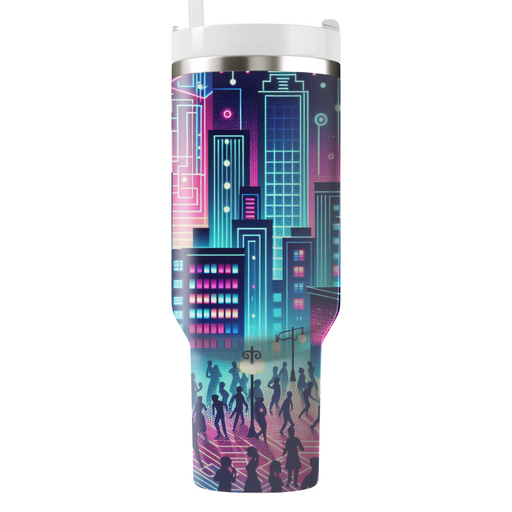 Neon Nightlife Custom Tumblers