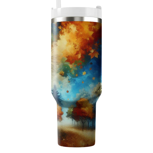 Autumn Forest Symphony  Insulated Tumblers