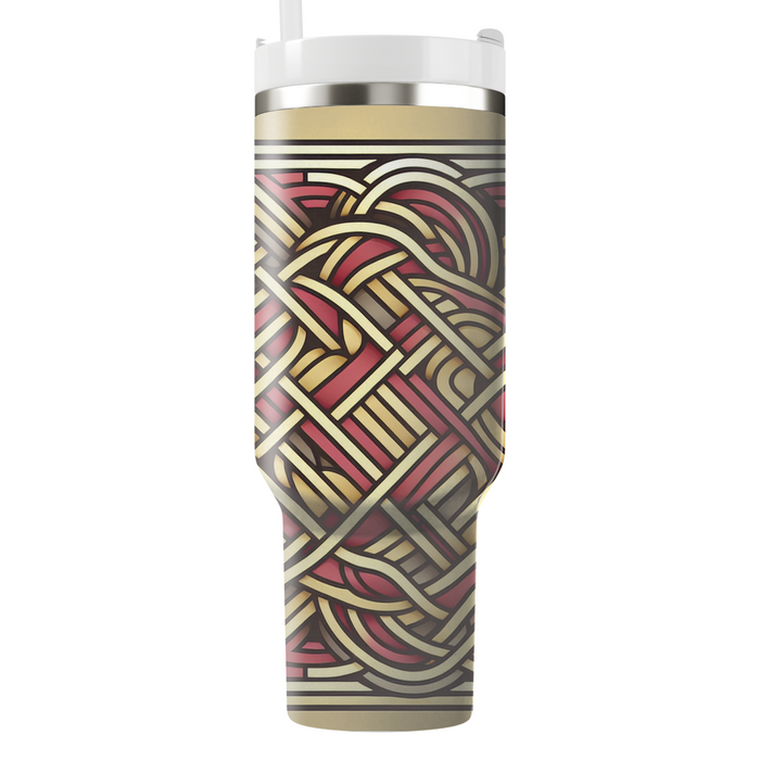 Twisted Line Motif  Decorative Tumblers