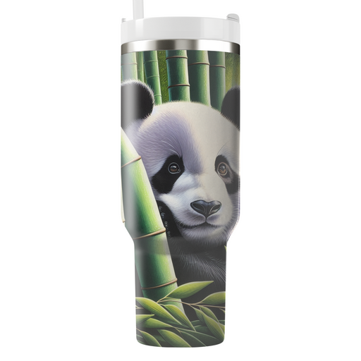 Gentle Panda Bamboo  Decorative Tumblers