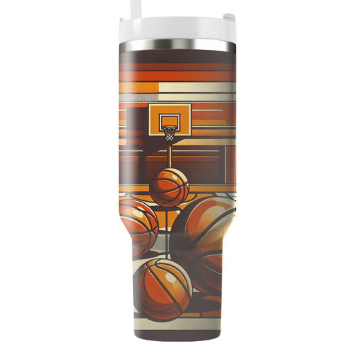 Retro Basketball Fever  Custom Tumblers