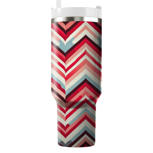 Zigzag Harmony  Personalized Tumblers