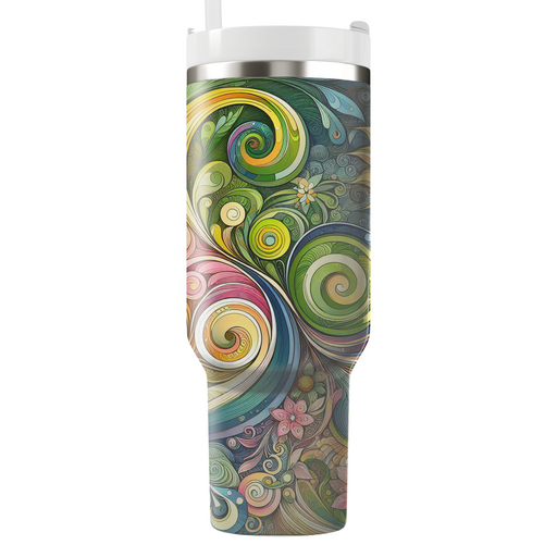 Whimsical Whirl - Spring Equinox Celebration  Decorative Tumblers