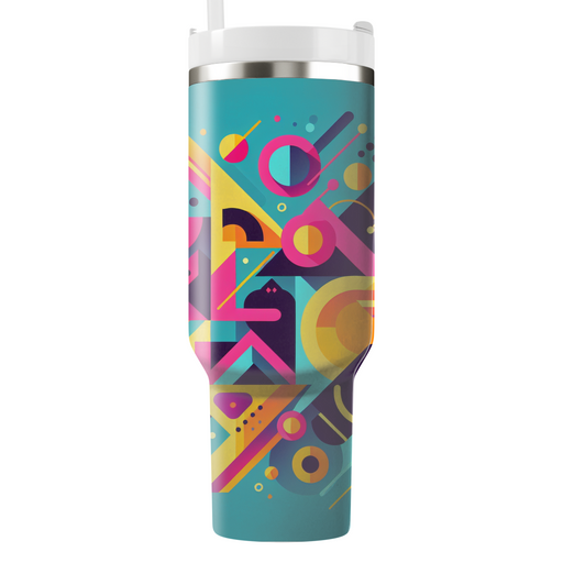 Abstract Geometric Explosion  Decorative Tumblers