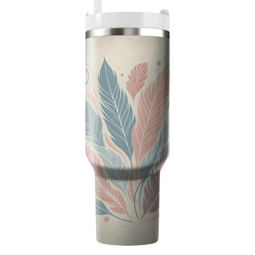 Whimsical Feather Dancer  Decorative Tumblers