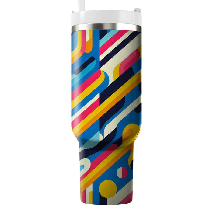 Bold Stripe Variation  Insulated Tumblers