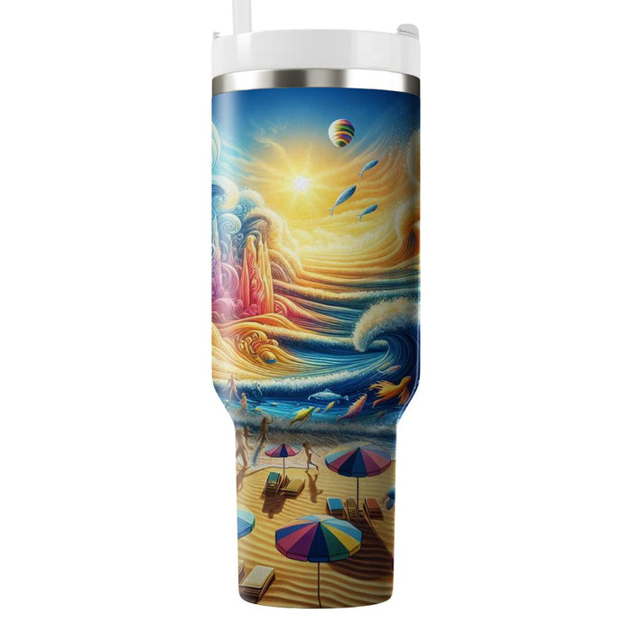 Whimsical Waves - A Summer Beach Festival  Decorative Tumblers