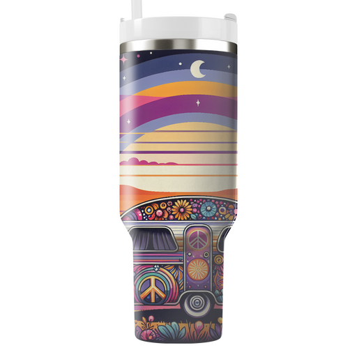 Hippie Caravan Dreaming Decorative Tumblers