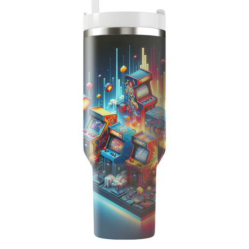 Vintage Arcade Games Personalized Tumblers