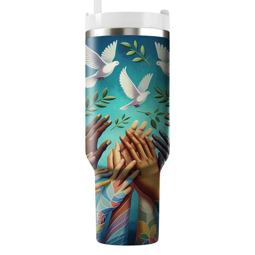 Festival Of Peace - Global Unity Day  Tumbler Cups