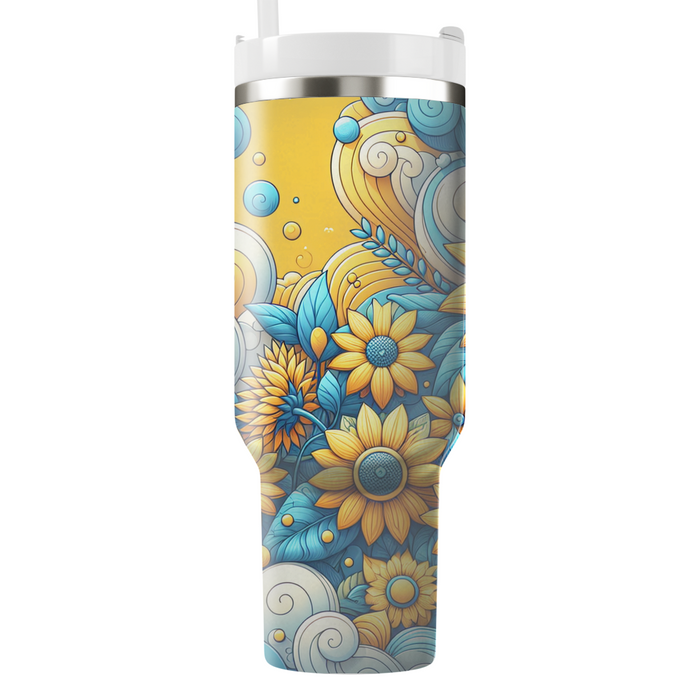 Sunshine Dreams  Unique Tumblers