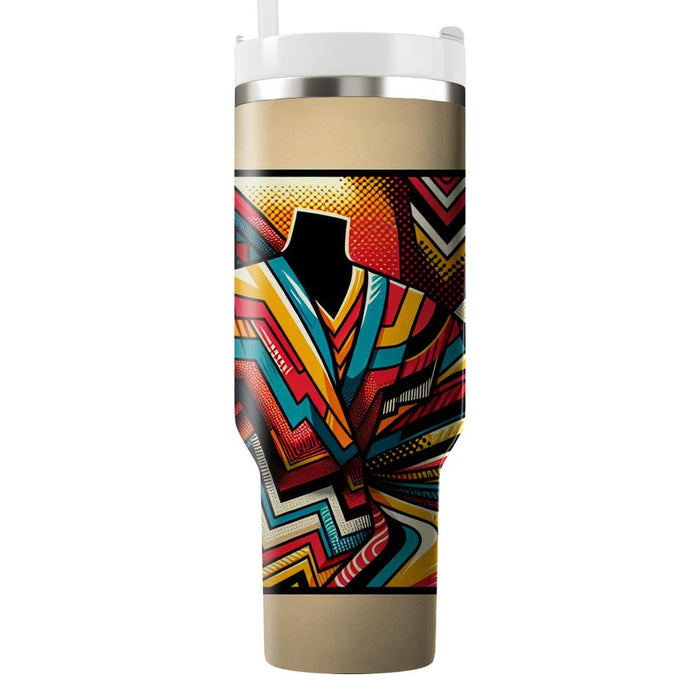 Zigzag Zest  Travel Tumblers