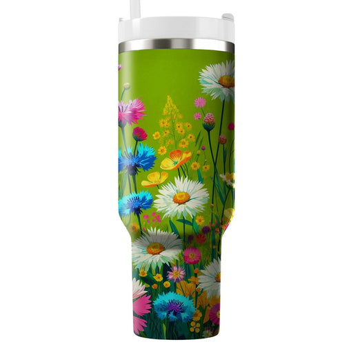 Wildflower Whimsy  Tumbler Cups