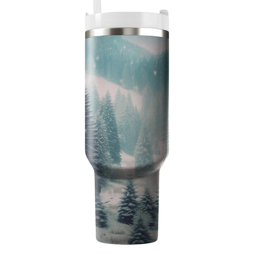 Winter Woodland Scene  Unique Tumblers