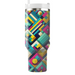 Funky Mosaic Tiles Travel Tumblers