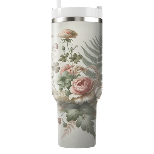 Vintage Botanical Garden  Custom Tumblers