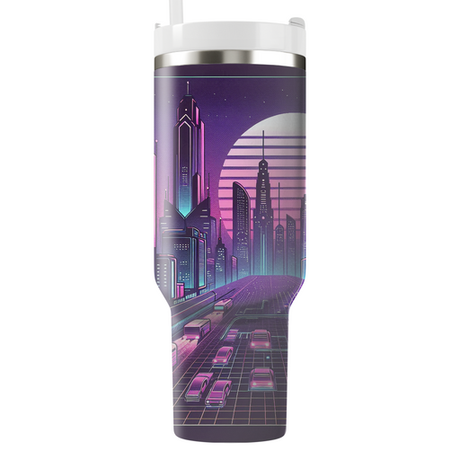 Synth City  Tumblers With Lids