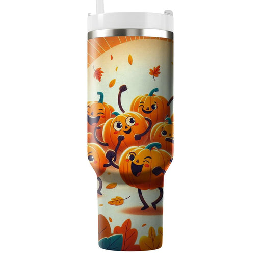 The Great Pumpkin Dance - Harvest Festival  Custom Tumblers