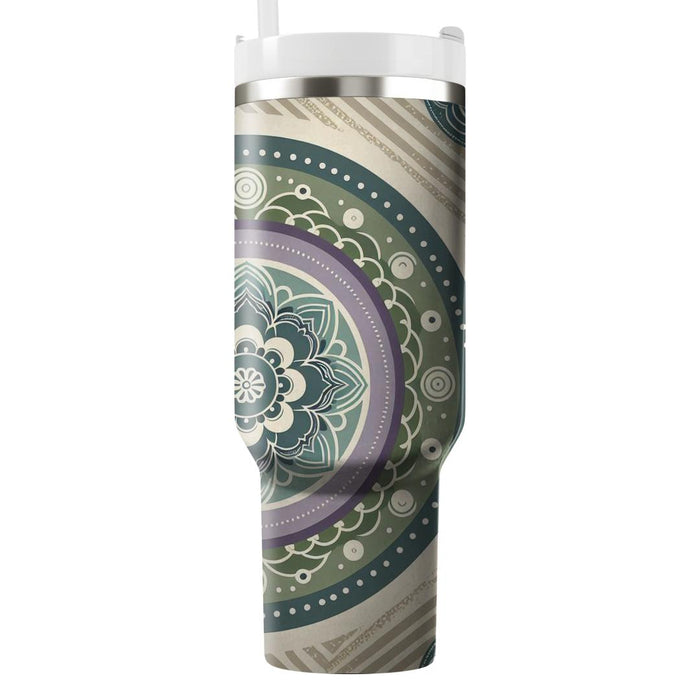 Zen Garden Mandala  Personalized Tumblers