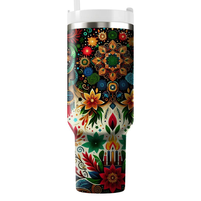 Fusion Festivities - A Cultural Celebration  Tumbler Cups